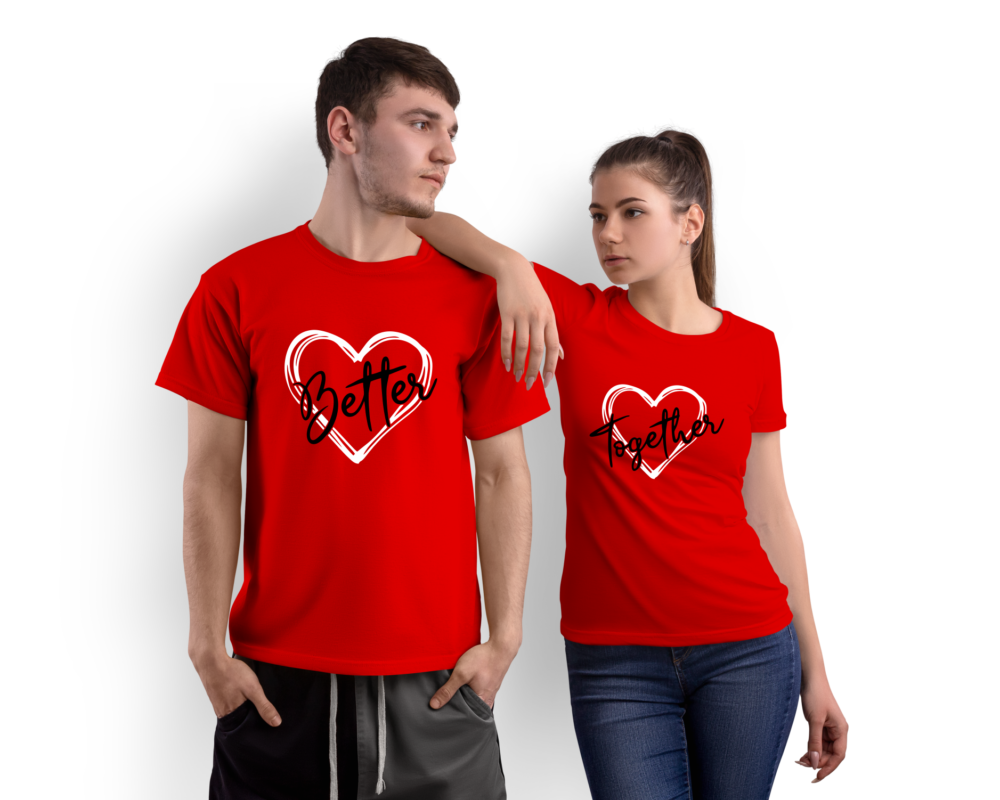 Better Together- Couple T shirt | Customized T-shirts, Hoodies, Sports ...